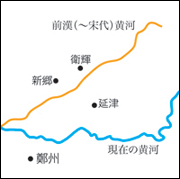 黄河班地図