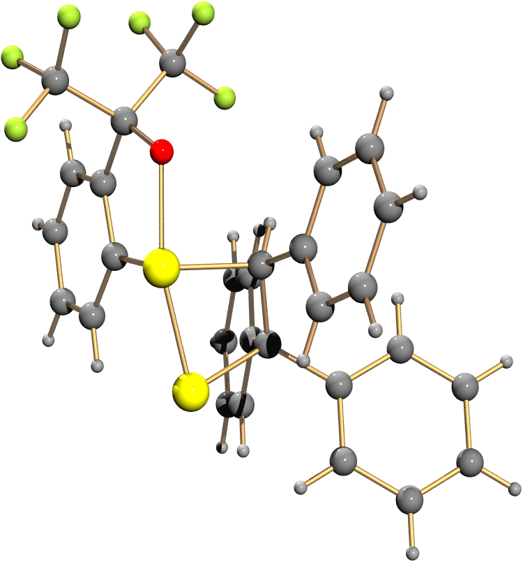 4配位硫黄–2配位硫黄結合化合物