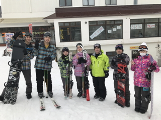 2019年2月 スキースノボ旅行１